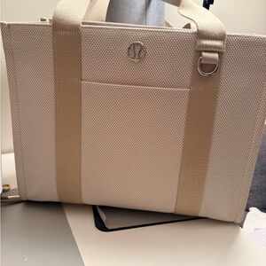 Lululemon Beige Tote Bag
